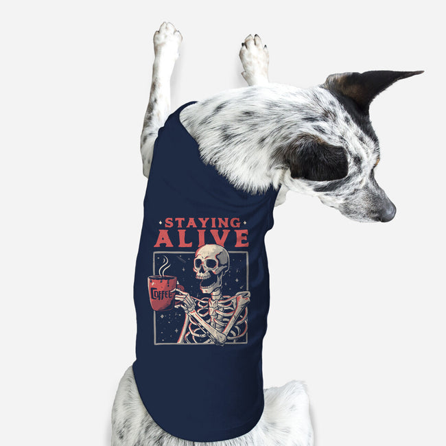 Staying Alive-dog basic pet tank-eduely