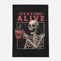 Staying Alive-none outdoor rug-eduely