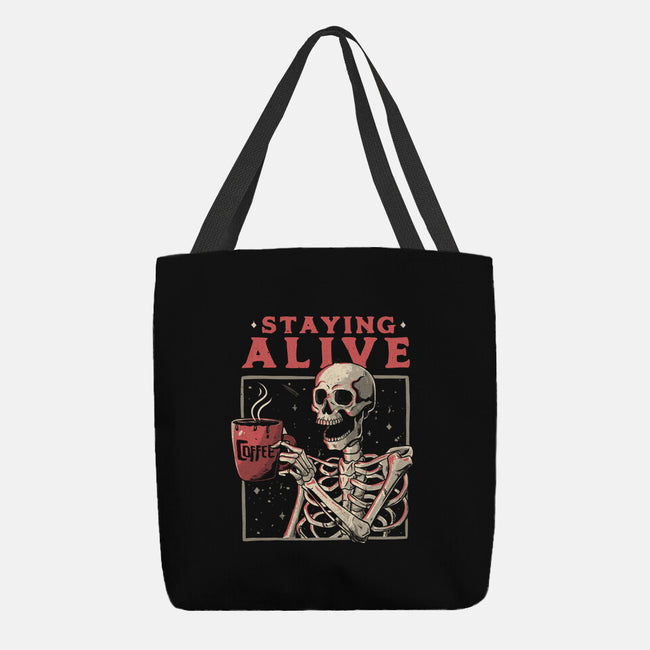 Staying Alive-none basic tote-eduely