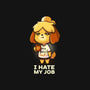 I Hate My Job-unisex basic tee-BlancaVidal