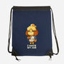 I Hate My Job-none drawstring bag-BlancaVidal