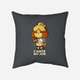 I Hate My Job-none non-removable cover w insert throw pillow-BlancaVidal