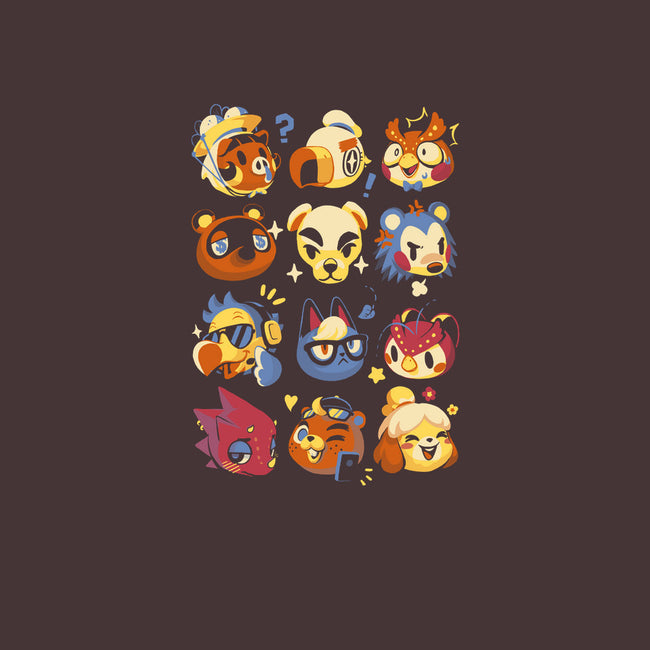 Island Faces-womens basic tee-BlancaVidal