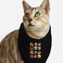 Island Faces-cat bandana pet collar-BlancaVidal