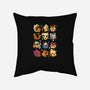Island Faces-none removable cover w insert throw pillow-BlancaVidal