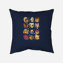 Island Faces-none removable cover w insert throw pillow-BlancaVidal