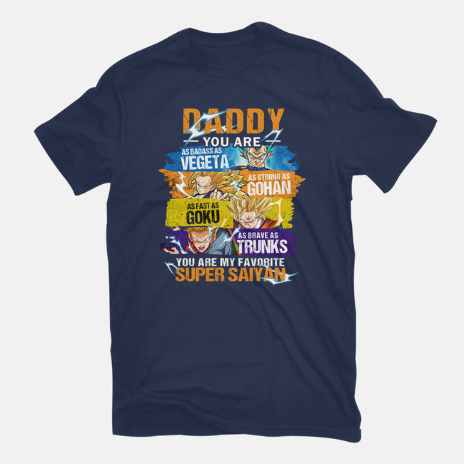 Super Dragon Daddy-mens premium tee-Tom Geller
