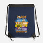 Super Dragon Daddy-none drawstring bag-Tom Geller