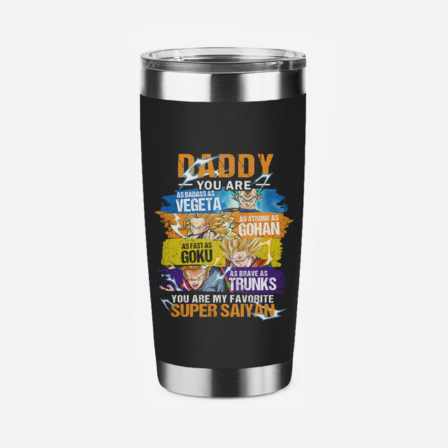 Super Dragon Daddy-none stainless steel tumbler drinkware-Tom Geller