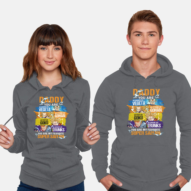 Super Dragon Daddy-unisex pullover sweatshirt-Tom Geller