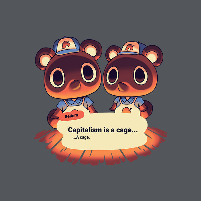 A Cage-mens heavyweight tee-Geekydog