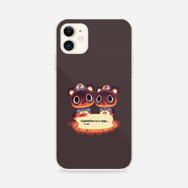 A Cage-iphone snap phone case-Geekydog
