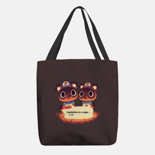A Cage-none basic tote-Geekydog