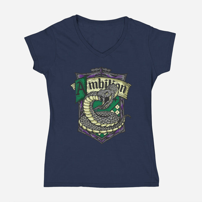 House of Ambition-womens v-neck tee-turborat14