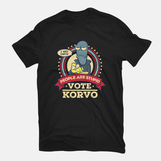 Vote Korvo-youth basic tee-kgullholmen