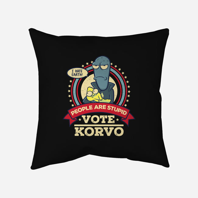 Vote Korvo-none non-removable cover w insert throw pillow-kgullholmen