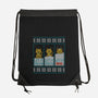 Air Ninja-none drawstring bag-javiclodo