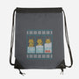 Air Ninja-none drawstring bag-javiclodo
