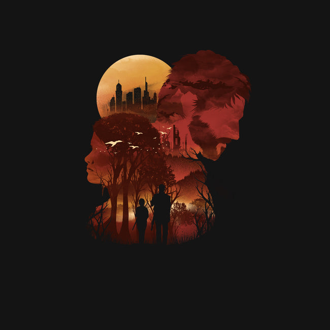 The Last Sunset-womens fitted tee-dandingeroz