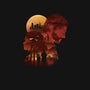 The Last Sunset-womens fitted tee-dandingeroz