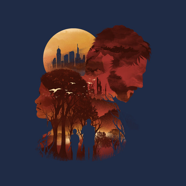 The Last Sunset-womens v-neck tee-dandingeroz