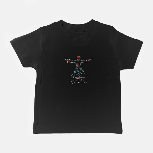 Hills Are Alive-baby basic tee-rocketman_art