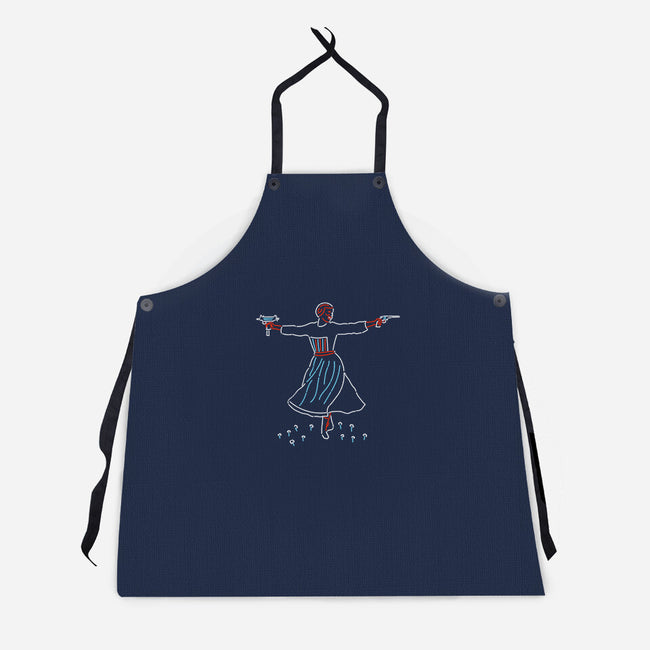 Hills Are Alive-unisex kitchen apron-rocketman_art