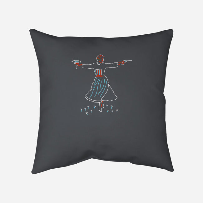 Hills Are Alive-none removable cover w insert throw pillow-rocketman_art