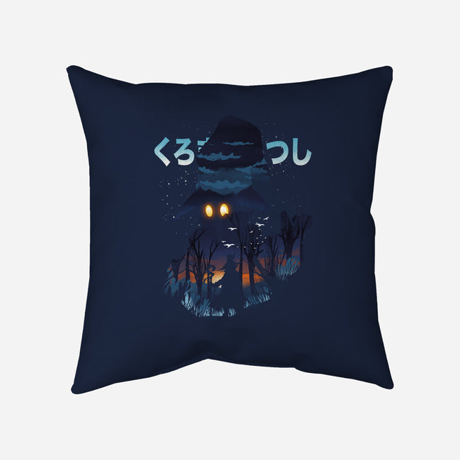 The Black Mage-none non-removable cover w insert throw pillow-dandingeroz