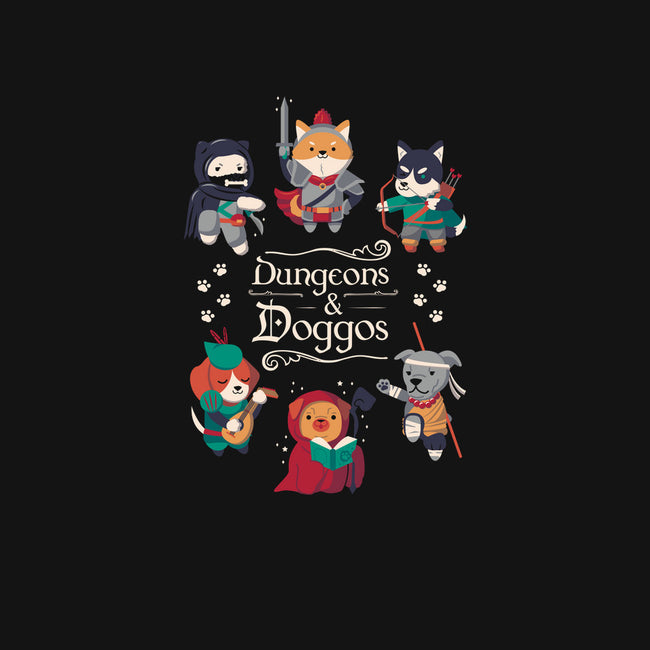 Dungeons & Doggos 2-womens fitted tee-Domii