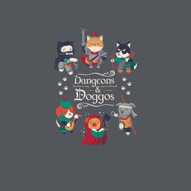 Dungeons & Doggos 2-unisex zip-up sweatshirt-Domii