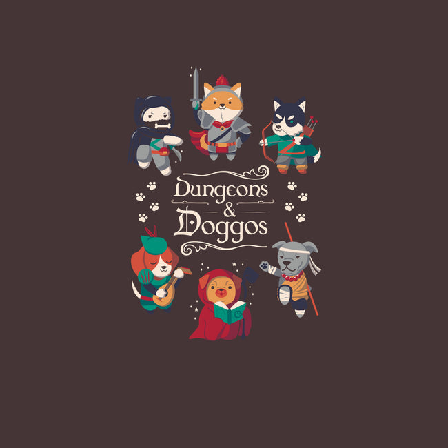 Dungeons & Doggos 2-womens fitted tee-Domii