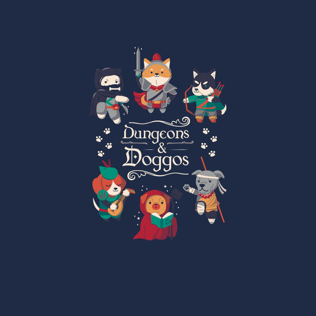 Dungeons & Doggos 2-unisex zip-up sweatshirt-Domii