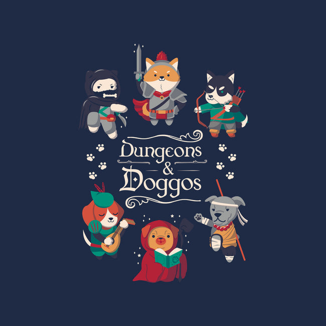 Dungeons & Doggos 2-womens v-neck tee-Domii