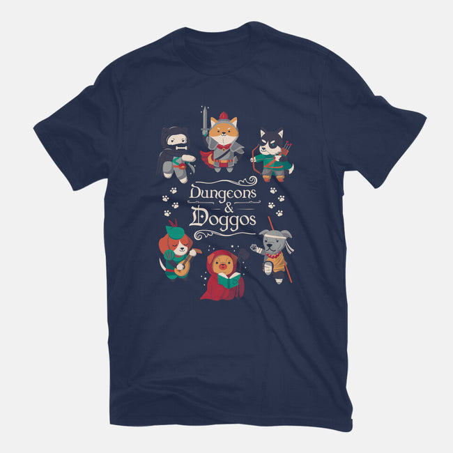 Dungeons & Doggos 2-unisex basic tee-Domii