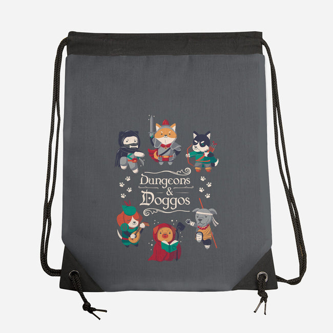 Dungeons & Doggos 2-none drawstring bag-Domii