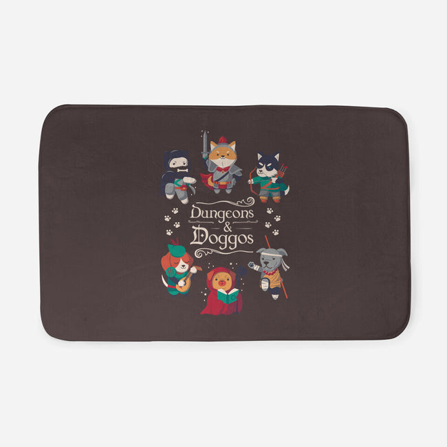 Dungeons & Doggos 2-none memory foam bath mat-Domii