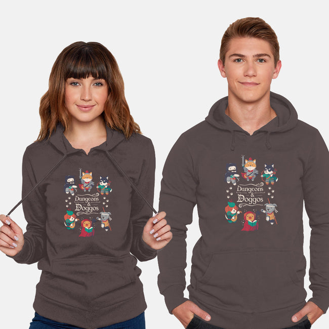 Dungeons & Doggos 2-unisex pullover sweatshirt-Domii