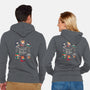 Dungeons & Doggos 2-unisex zip-up sweatshirt-Domii
