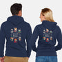 Dungeons & Doggos 2-unisex zip-up sweatshirt-Domii