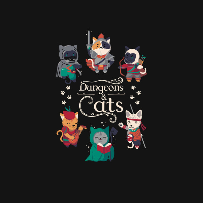 Dungeons & Cats 2-unisex zip-up sweatshirt-Domii