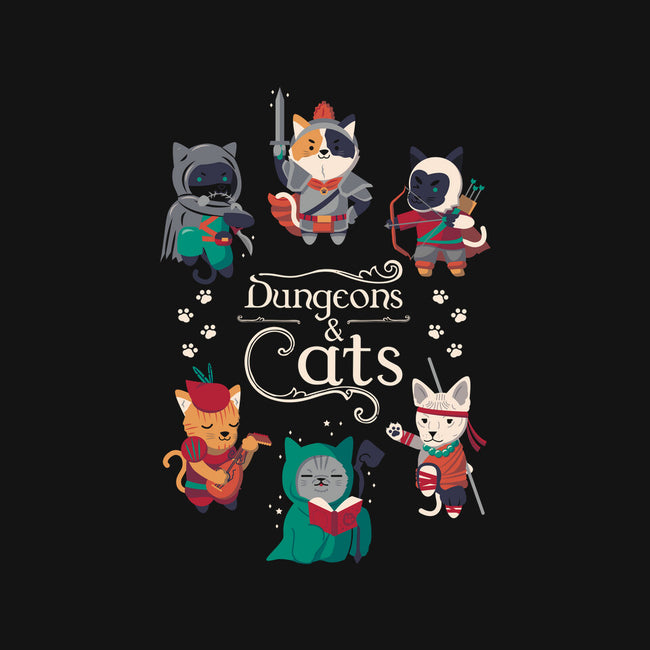 Dungeons & Cats 2-none fleece blanket-Domii