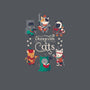 Dungeons & Cats 2-womens off shoulder tee-Domii