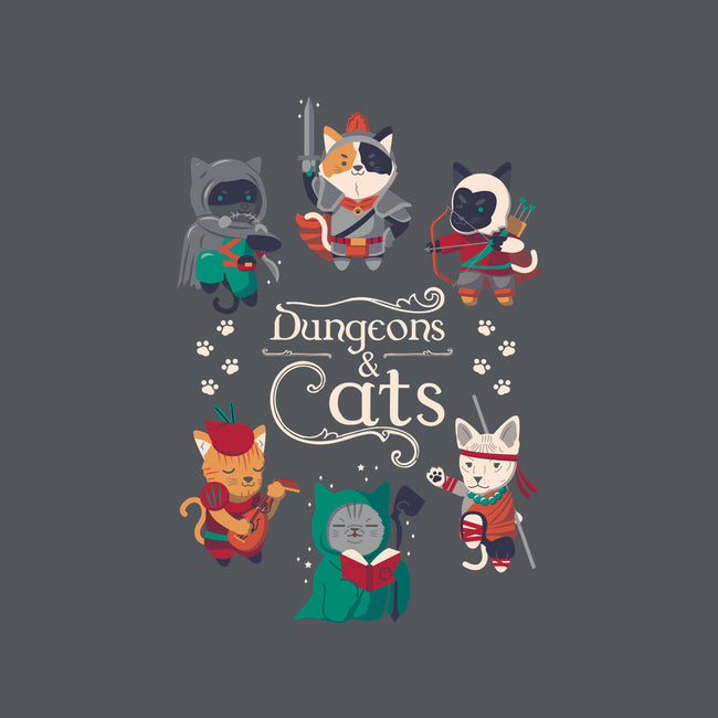 Dungeons & Cats 2-unisex kitchen apron-Domii
