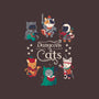 Dungeons & Cats 2-none fleece blanket-Domii