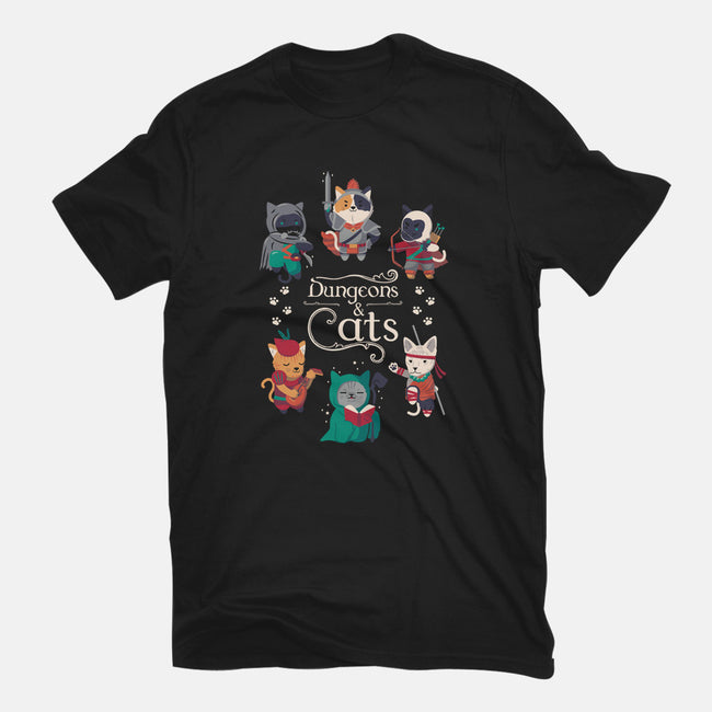 Dungeons & Cats 2-mens heavyweight tee-Domii