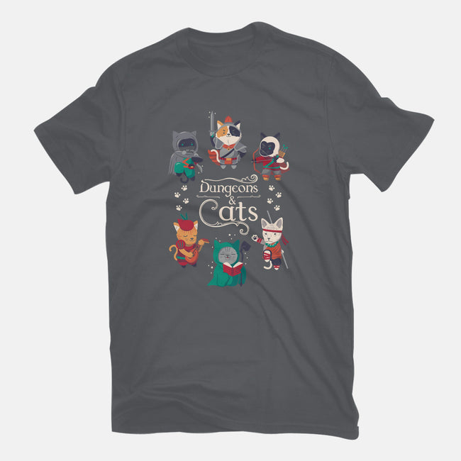 Dungeons & Cats 2-womens fitted tee-Domii
