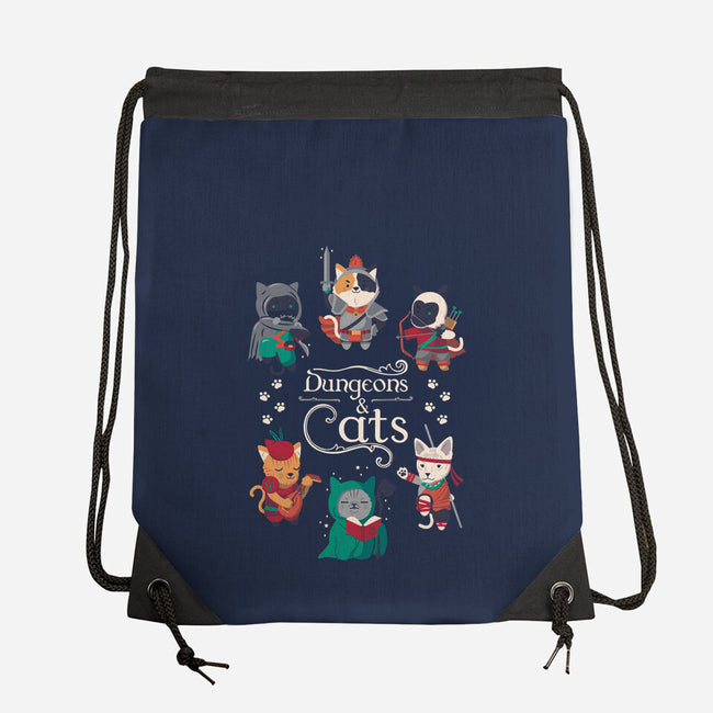Dungeons & Cats 2-none drawstring bag-Domii
