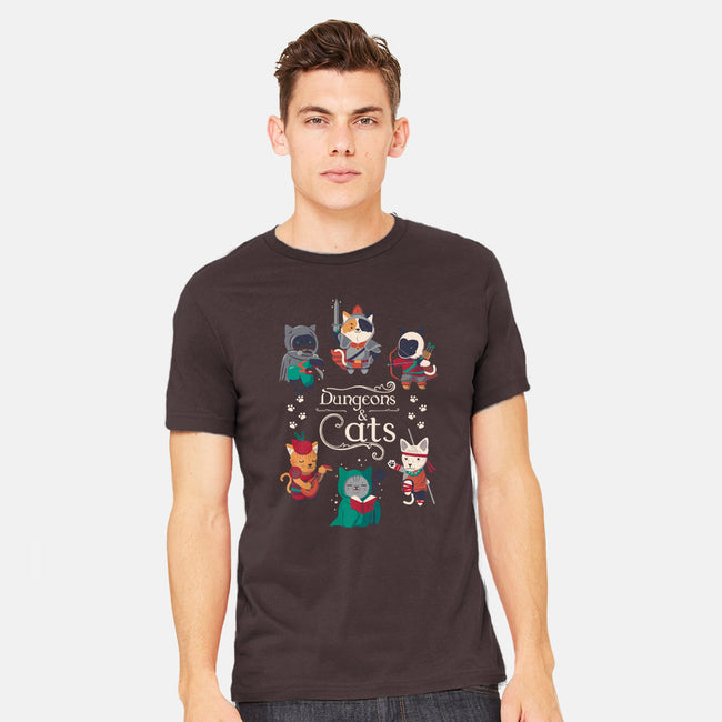 Dungeons & Cats 2-mens heavyweight tee-Domii