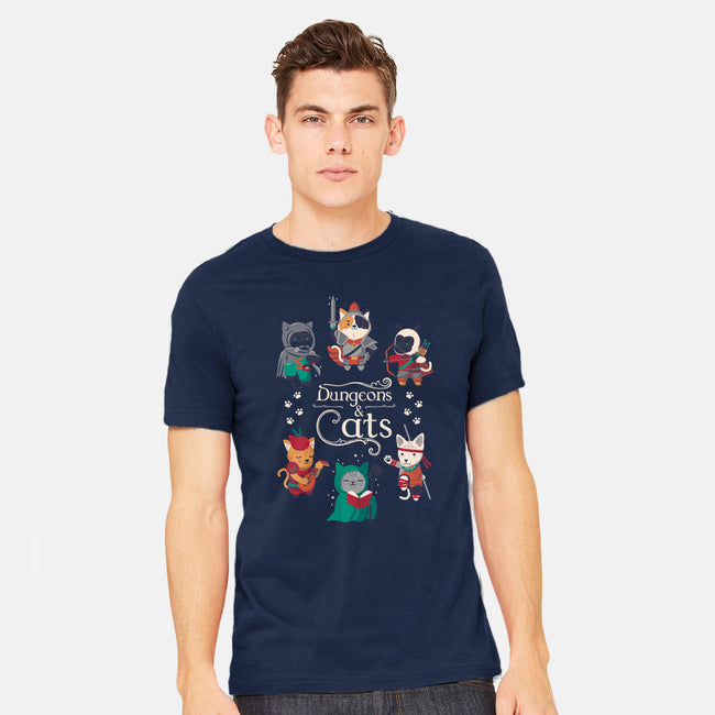 Dungeons & Cats 2-mens heavyweight tee-Domii